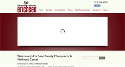 Desktop Screenshot of erichsenwellness.com